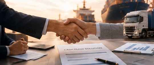 Trading company business financing success story